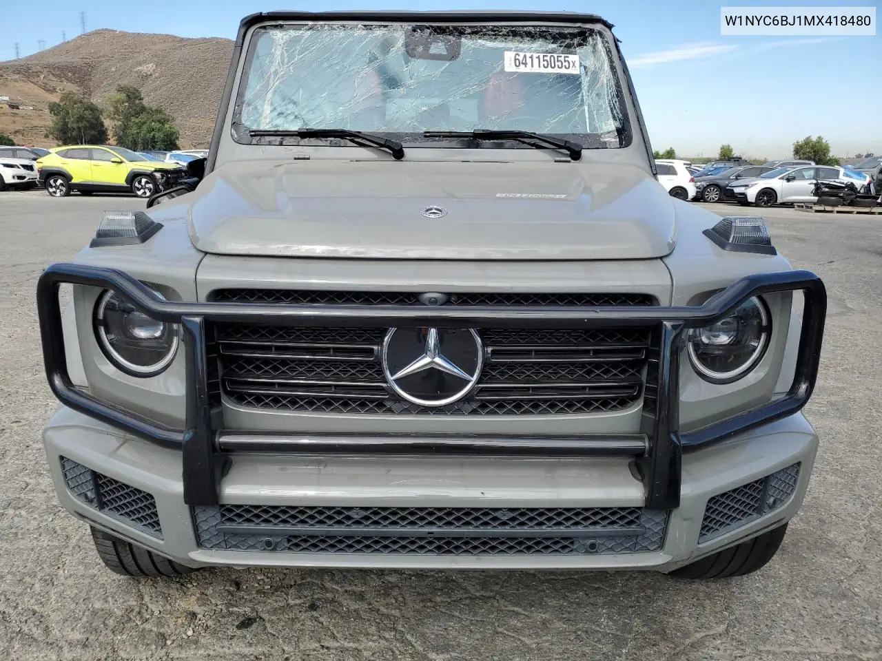 2021 Mercedes-Benz G 550 VIN: W1NYC6BJ1MX418480 Lot: 64115055