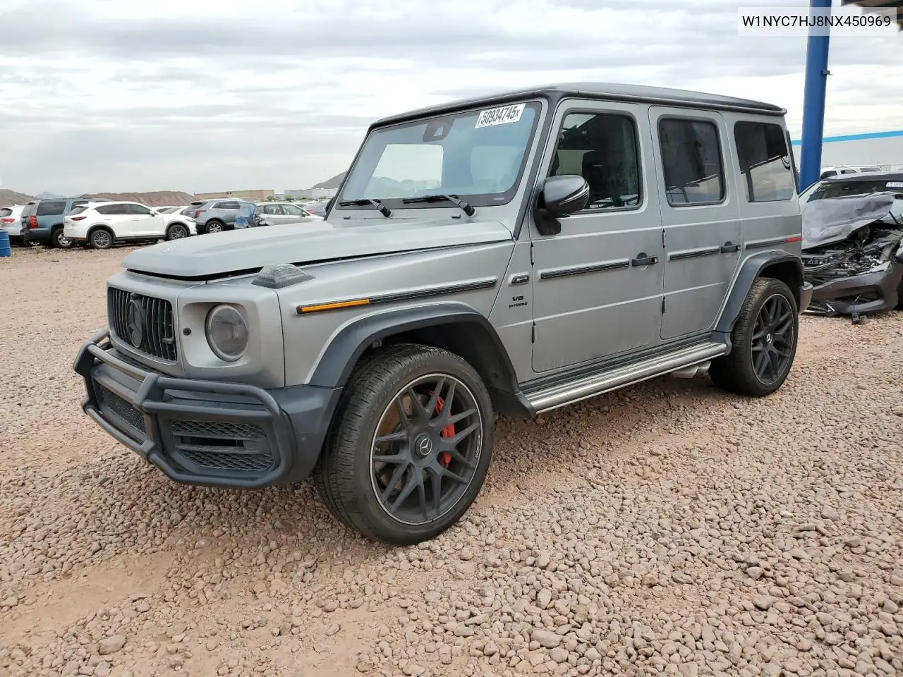 2022 Mercedes-Benz G 63 Amg VIN: W1NYC7HJ8NX450969 Lot: 50934745
