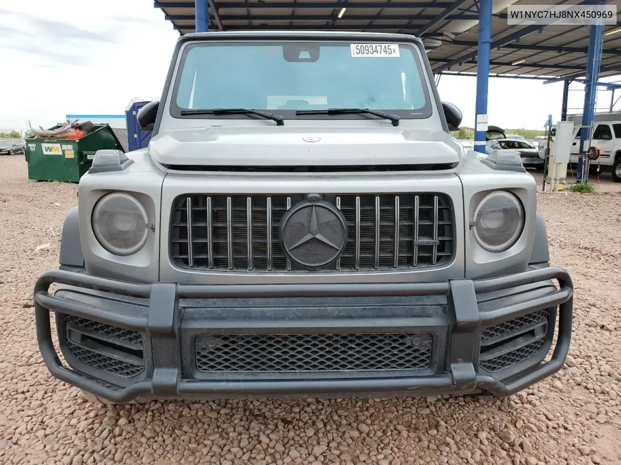 2022 Mercedes-Benz G 63 Amg VIN: W1NYC7HJ8NX450969 Lot: 50934745