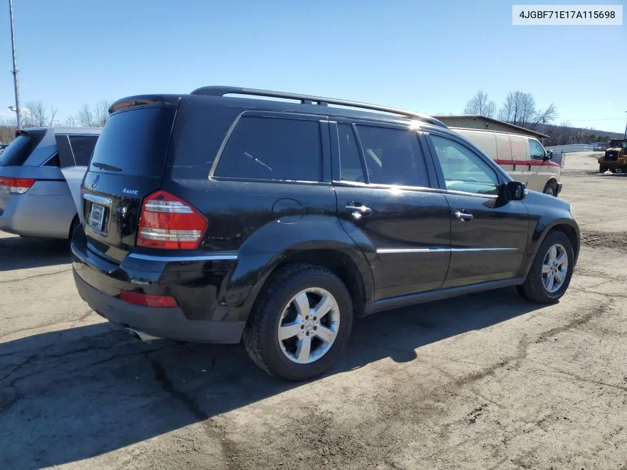 2007 Mercedes-Benz Gl 450 4Matic VIN: 4JGBF71E17A115698 Lot: 46160735