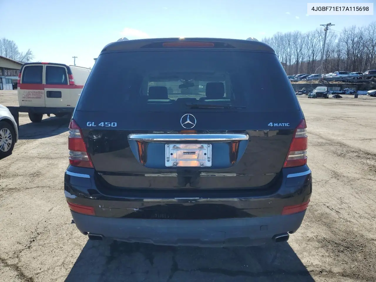 2007 Mercedes-Benz Gl 450 4Matic VIN: 4JGBF71E17A115698 Lot: 46160735