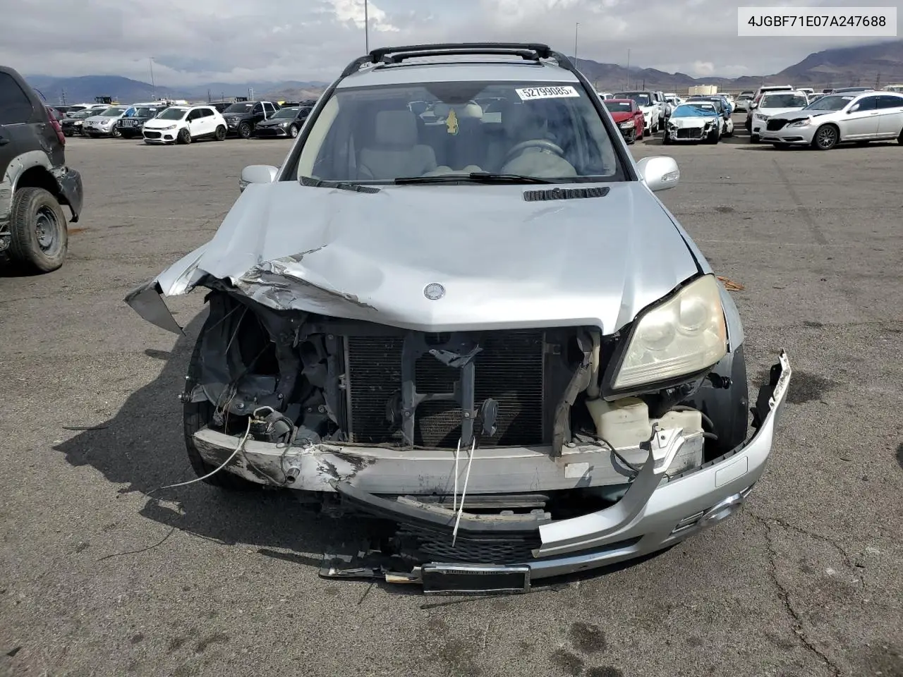 2007 Mercedes-Benz Gl 450 4Matic VIN: 4JGBF71E07A247688 Lot: 52799085