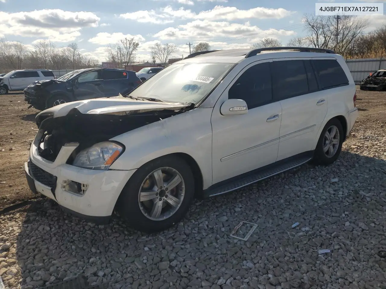 2007 Mercedes-Benz Gl 450 4Matic VIN: 4JGBF71EX7A127221 Lot: 53344485