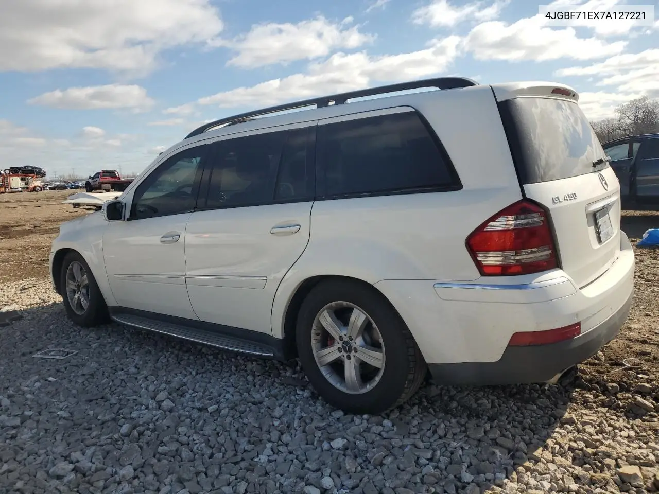 2007 Mercedes-Benz Gl 450 4Matic VIN: 4JGBF71EX7A127221 Lot: 53344485