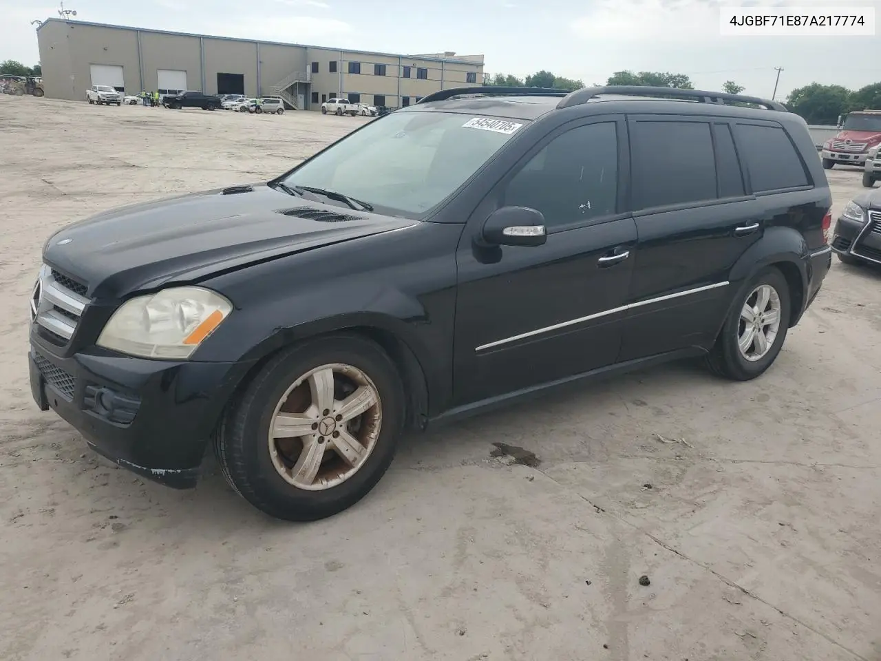 2007 Mercedes-Benz Gl 450 4Matic VIN: 4JGBF71E87A217774 Lot: 54540705