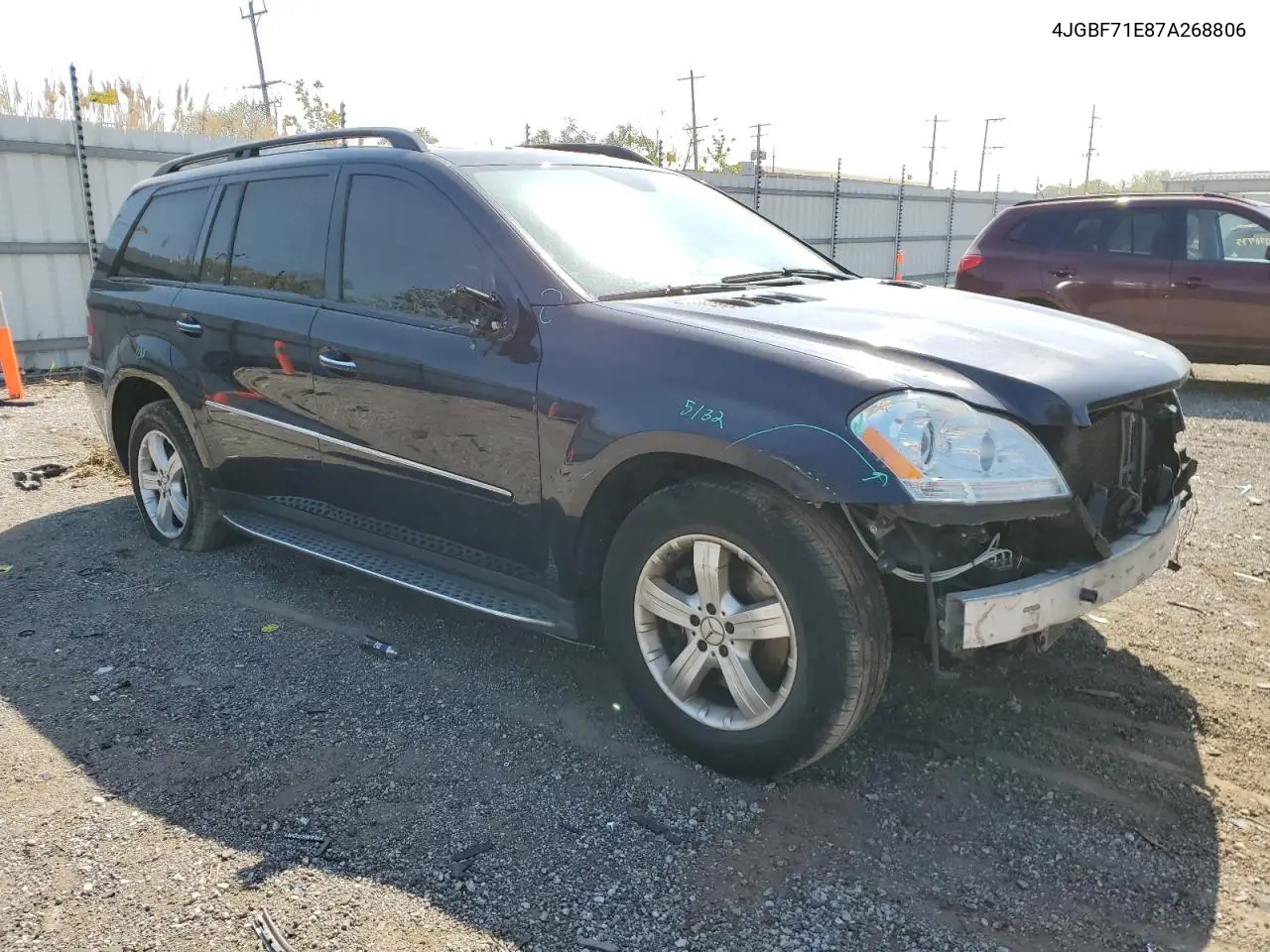 2007 Mercedes-Benz Gl 450 4Matic VIN: 4JGBF71E87A268806 Lot: 56152515
