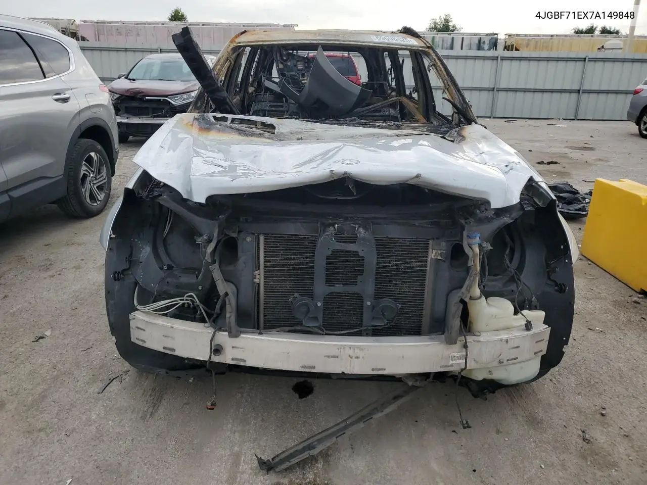 2007 Mercedes-Benz Gl 450 4Matic VIN: 4JGBF71EX7A149848 Lot: 59696425
