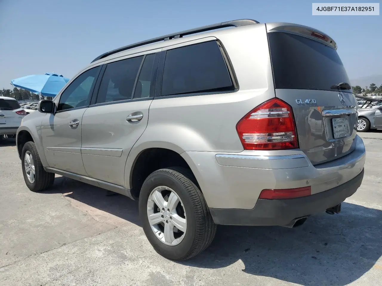 2007 Mercedes-Benz Gl 450 4Matic VIN: 4JGBF71E37A182951 Lot: 62012095