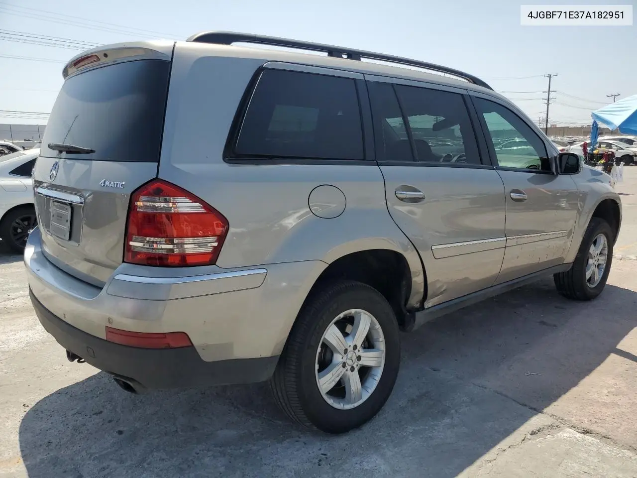 2007 Mercedes-Benz Gl 450 4Matic VIN: 4JGBF71E37A182951 Lot: 62012095