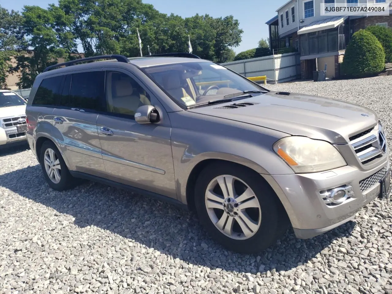 2007 Mercedes-Benz Gl 450 4Matic VIN: 4JGBF71E07A249084 Lot: 62123035