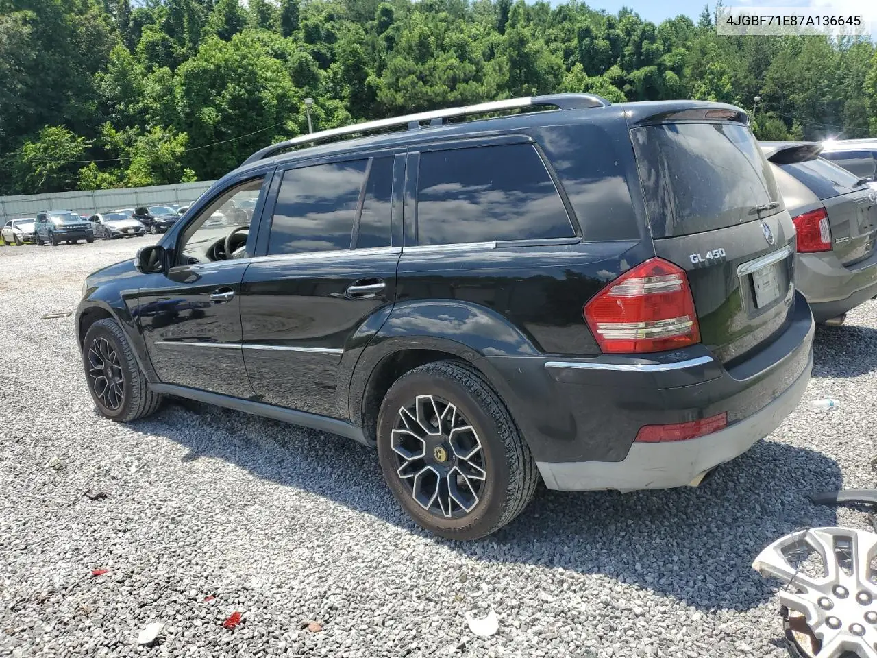 2007 Mercedes-Benz Gl 450 4Matic VIN: 4JGBF71E87A136645 Lot: 63075295