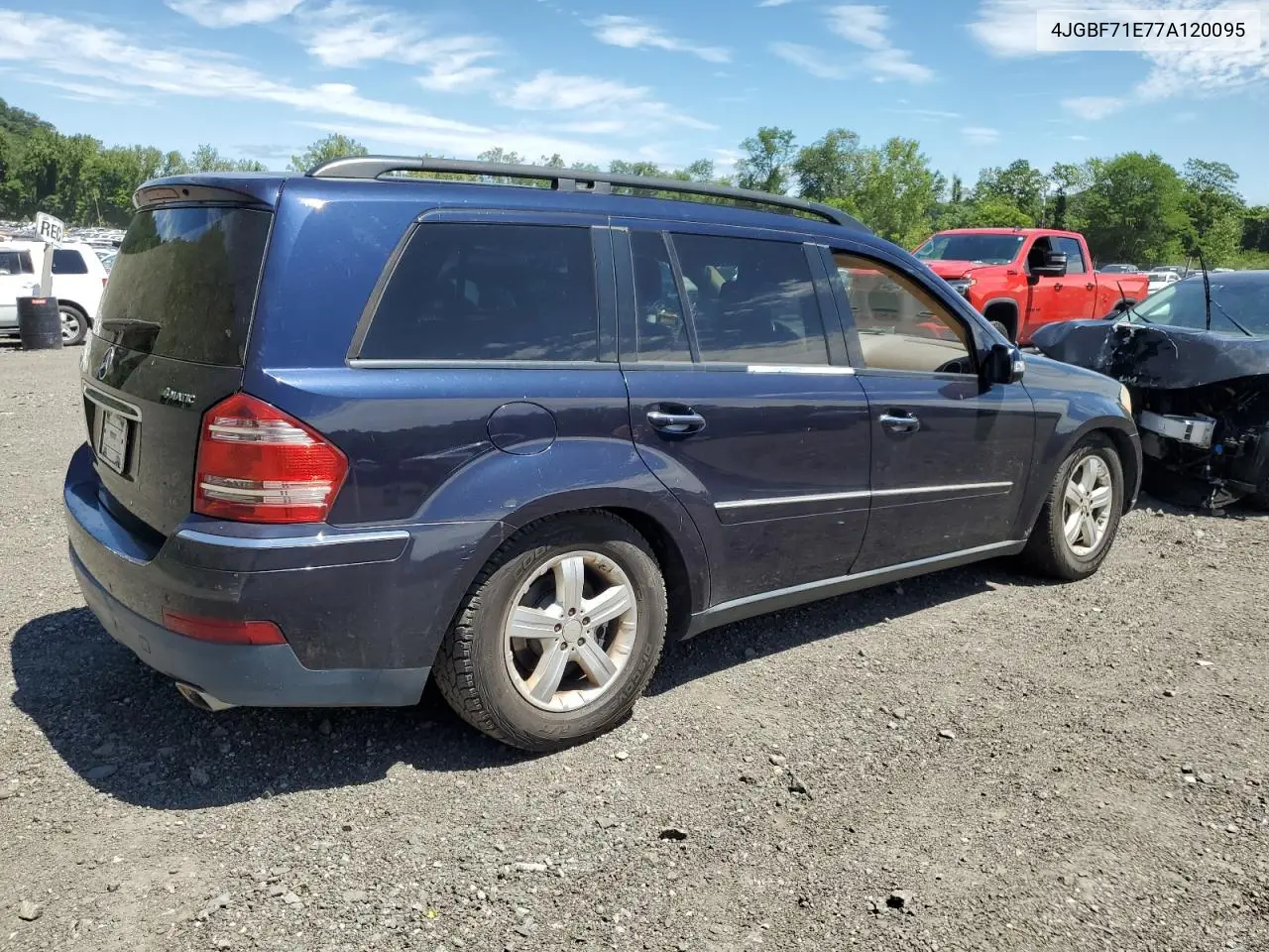 2007 Mercedes-Benz Gl 450 4Matic VIN: 4JGBF71E77A120095 Lot: 65452815
