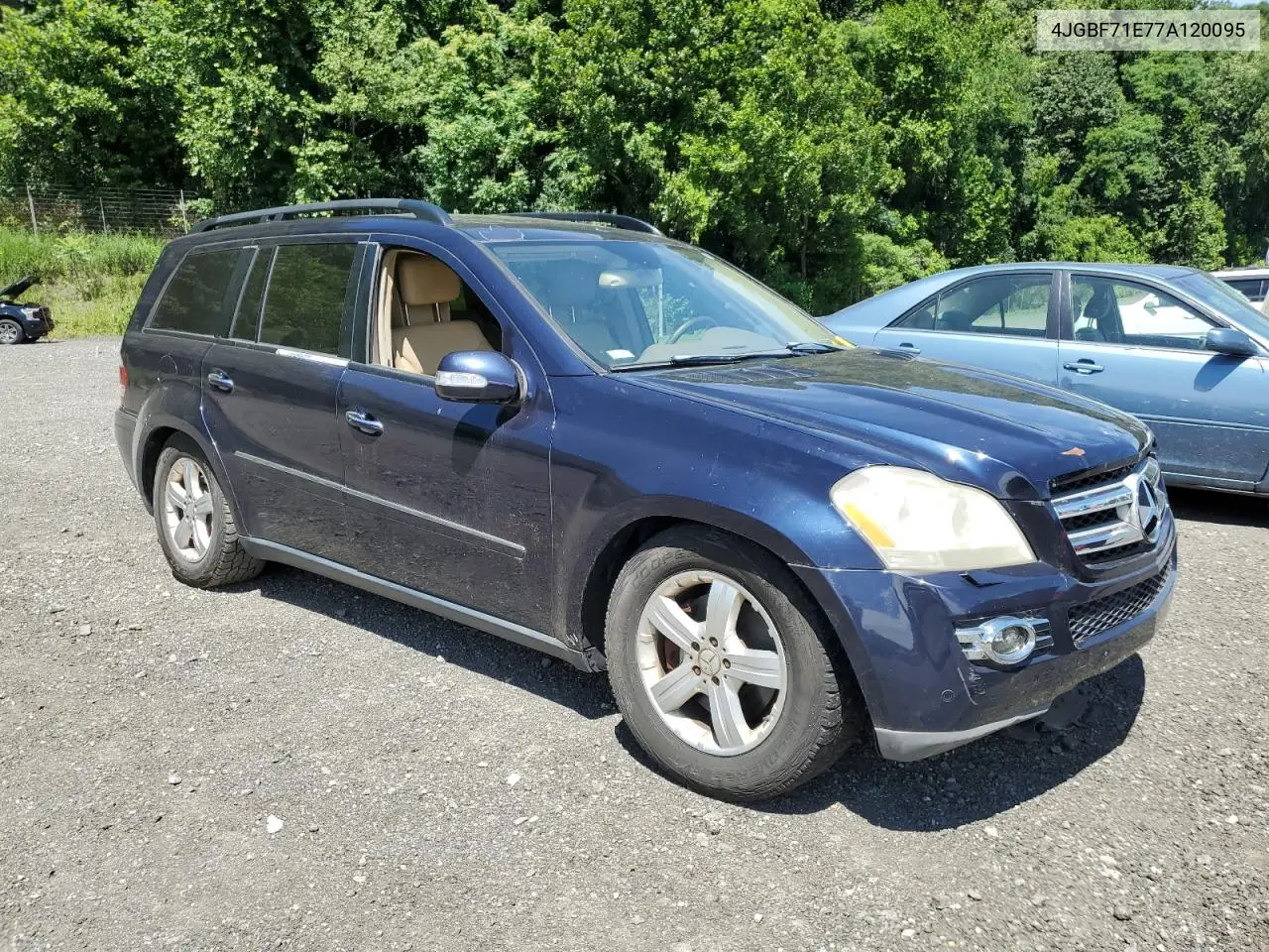 2007 Mercedes-Benz Gl 450 4Matic VIN: 4JGBF71E77A120095 Lot: 65452815