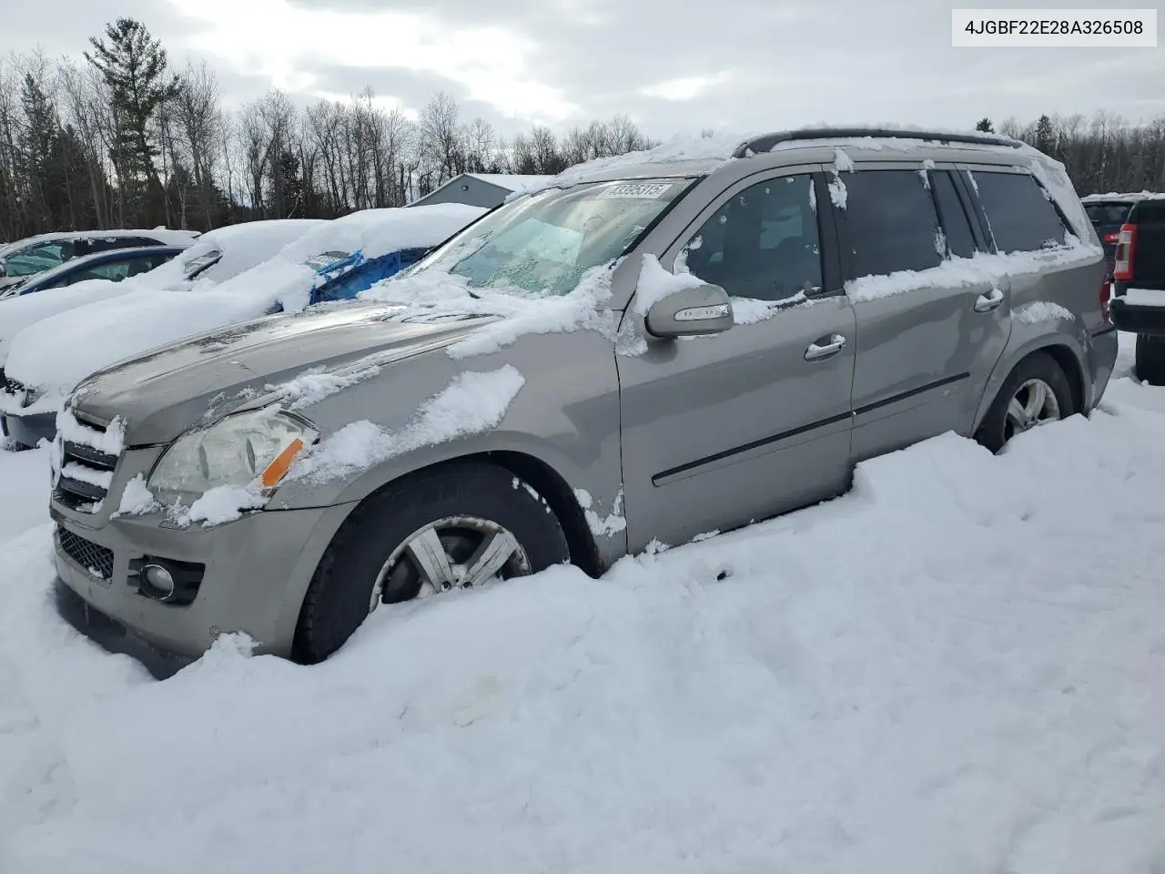 2008 Mercedes-Benz Gl 320 Cdi VIN: 4JGBF22E28A326508 Lot: 43395315