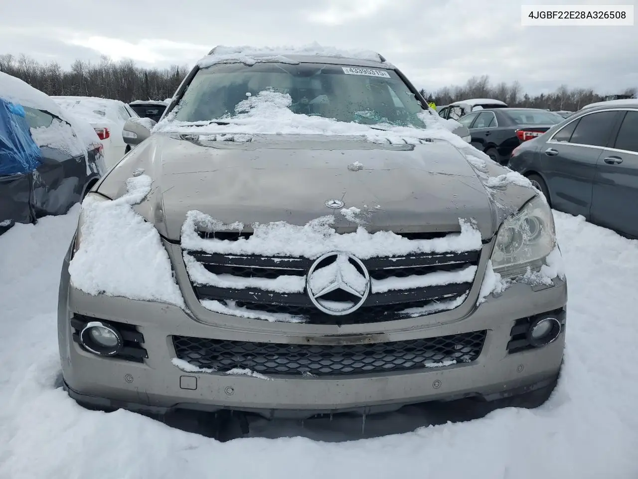 2008 Mercedes-Benz Gl 320 Cdi VIN: 4JGBF22E28A326508 Lot: 43395315