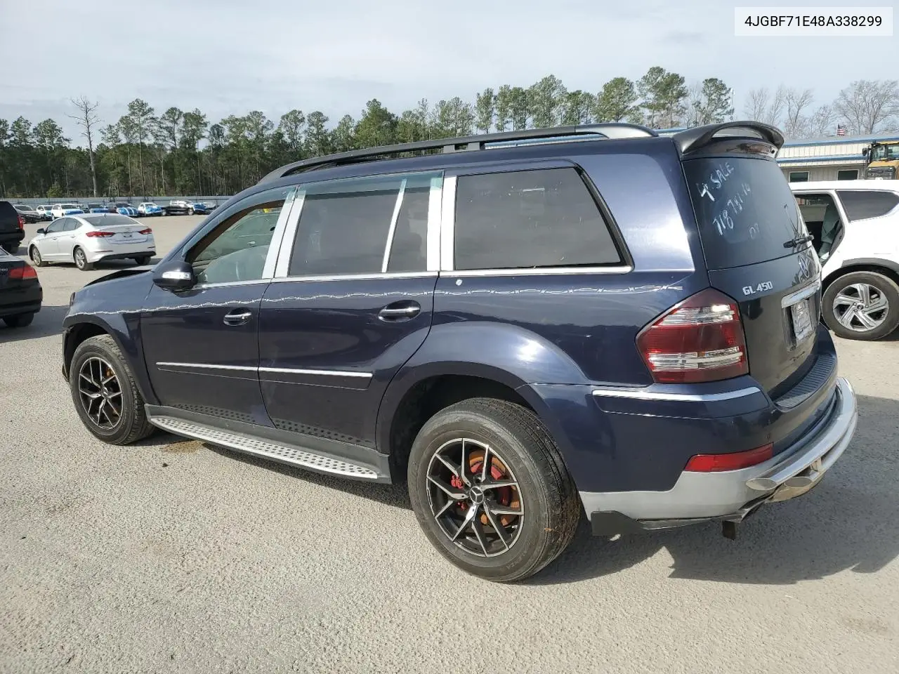 2008 Mercedes-Benz Gl 450 4Matic VIN: 4JGBF71E48A338299 Lot: 52598195
