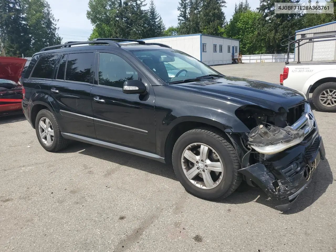 2008 Mercedes-Benz Gl 450 4Matic VIN: 4JGBF71E28A365761 Lot: 55315415