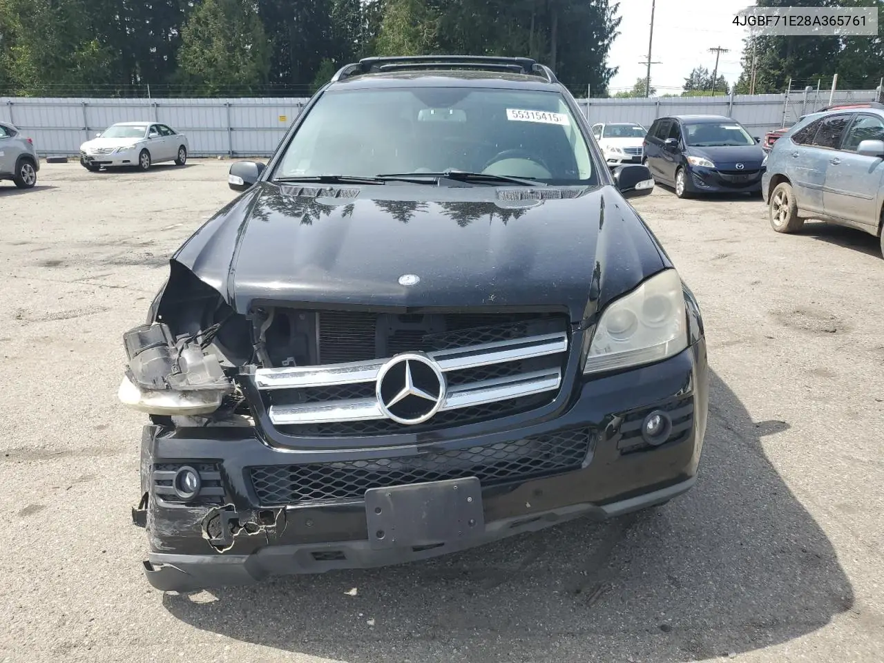 2008 Mercedes-Benz Gl 450 4Matic VIN: 4JGBF71E28A365761 Lot: 55315415