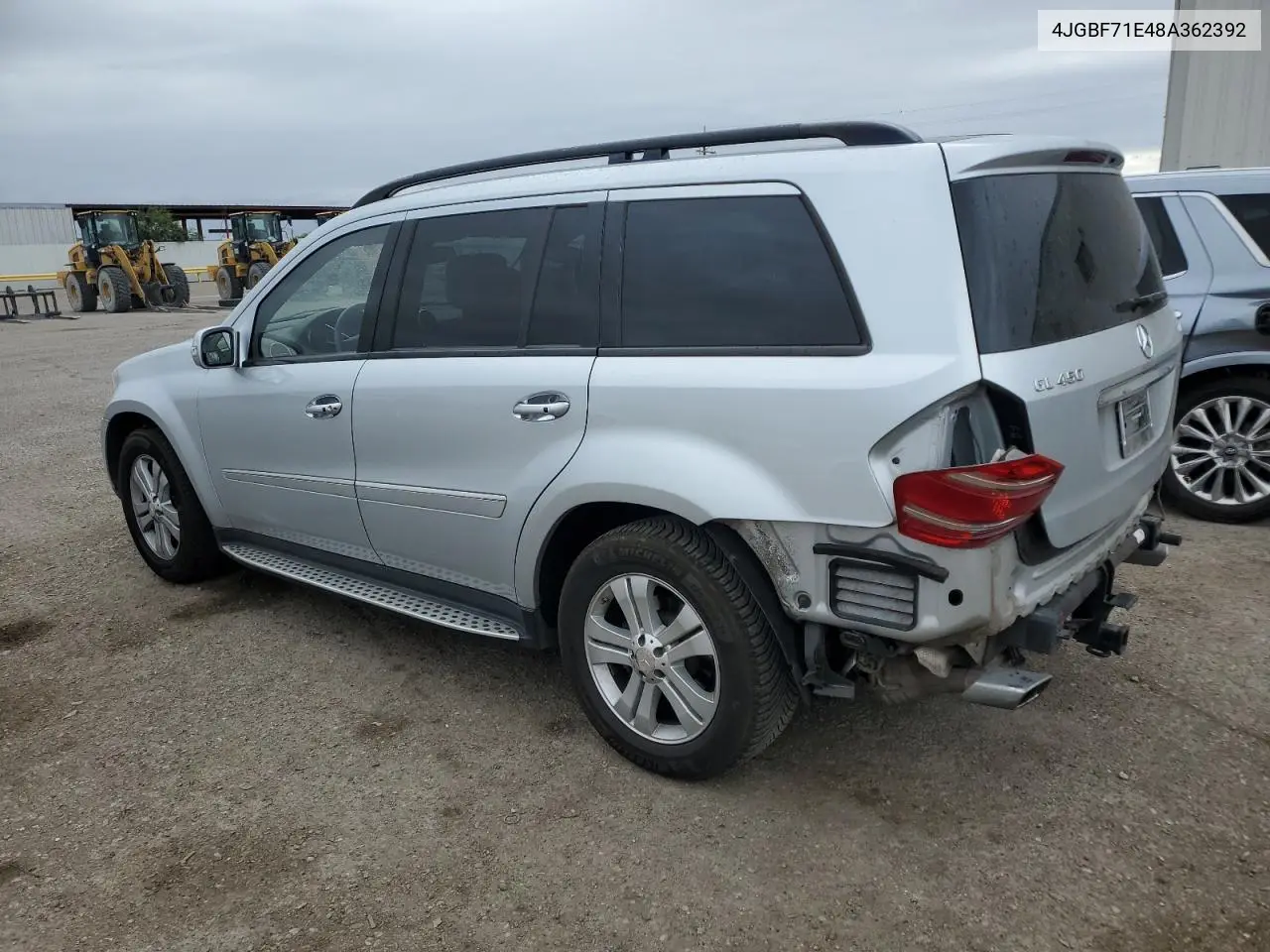 2008 Mercedes-Benz Gl 450 4Matic VIN: 4JGBF71E48A362392 Lot: 55662985