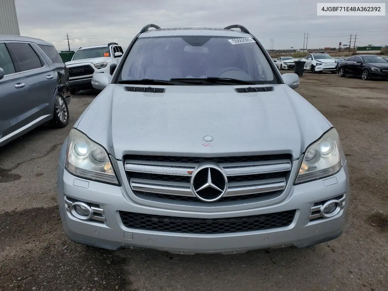 2008 Mercedes-Benz Gl 450 4Matic VIN: 4JGBF71E48A362392 Lot: 55662985