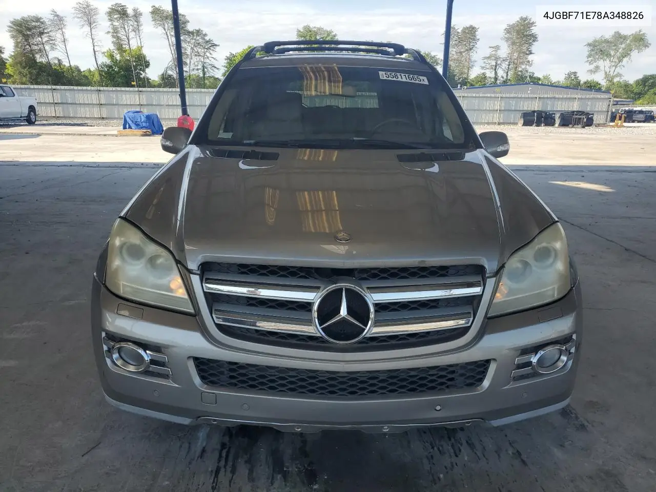 2008 Mercedes-Benz Gl 450 4Matic VIN: 4JGBF71E78A348826 Lot: 55811665