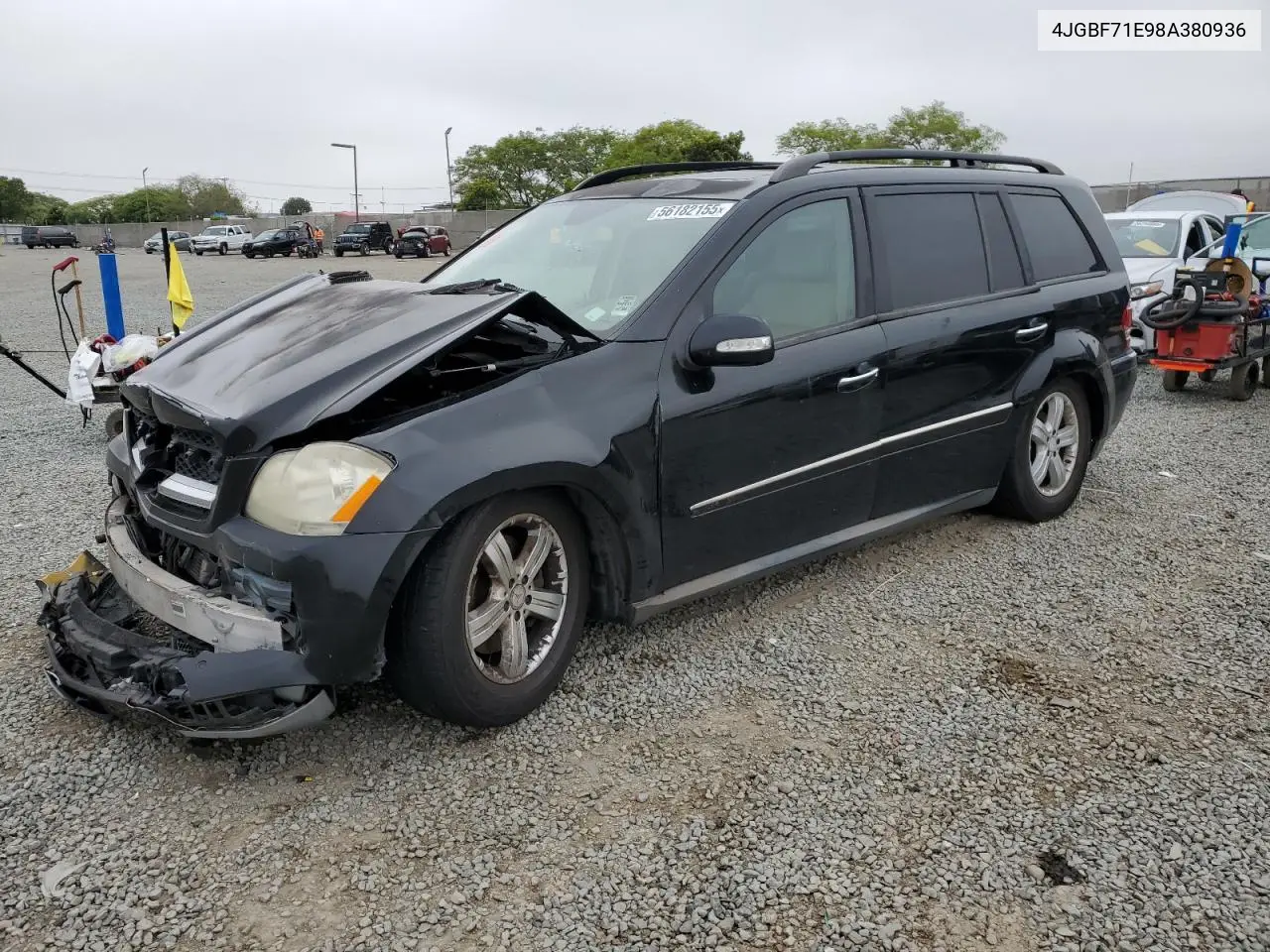 2008 Mercedes-Benz Gl 450 4Matic VIN: 4JGBF71E98A380936 Lot: 56182155