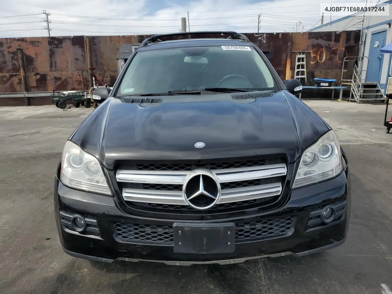 2008 Mercedes-Benz Gl 450 4Matic VIN: 4JGBF71E68A317244 Lot: 56798465