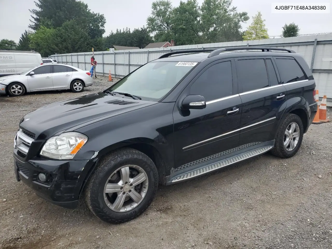 2008 Mercedes-Benz Gl 450 4Matic VIN: 4JGBF71E48A348380 Lot: 61960135