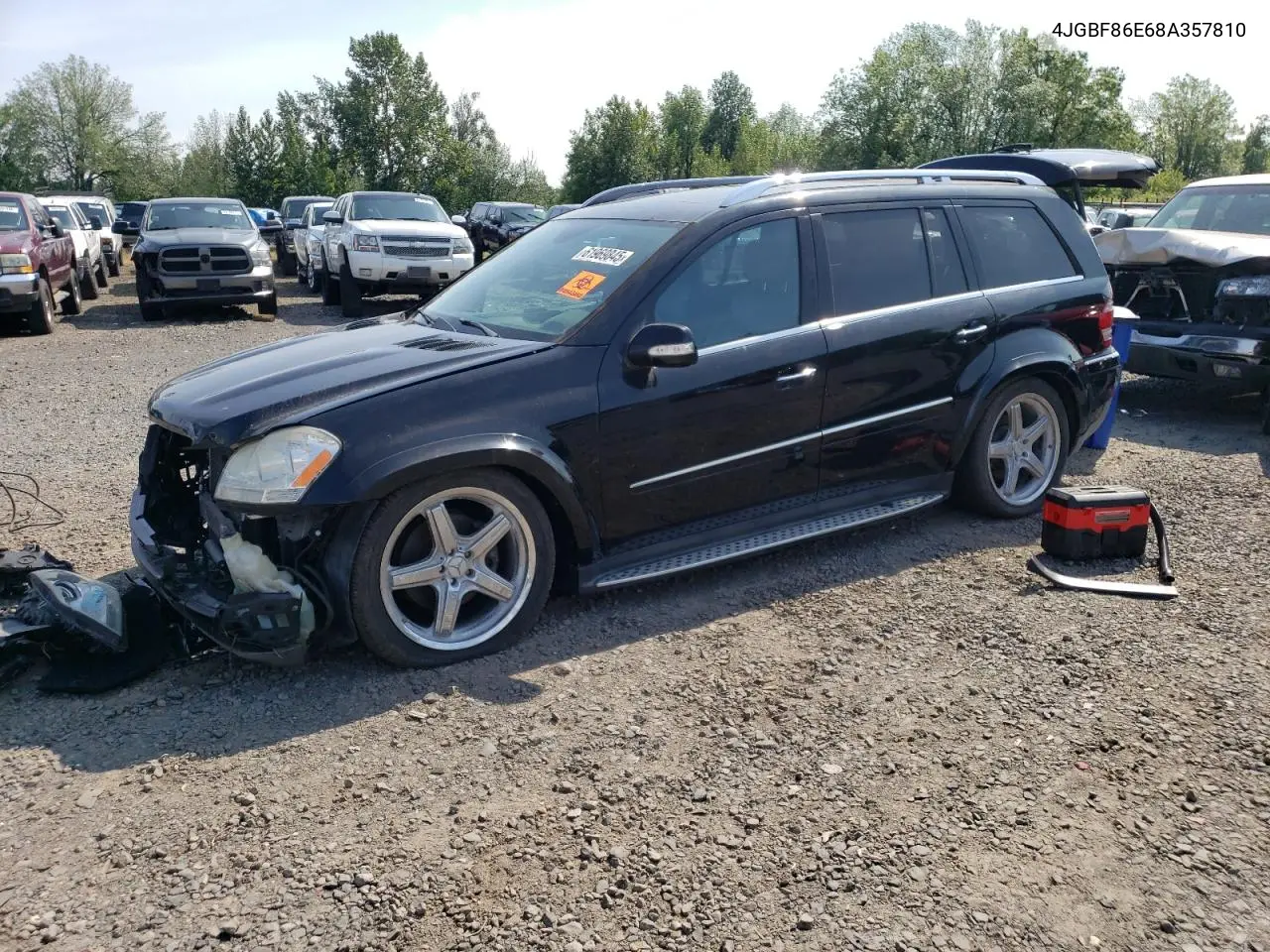 2008 Mercedes-Benz Gl 550 4Matic VIN: 4JGBF86E68A357810 Lot: 61969845