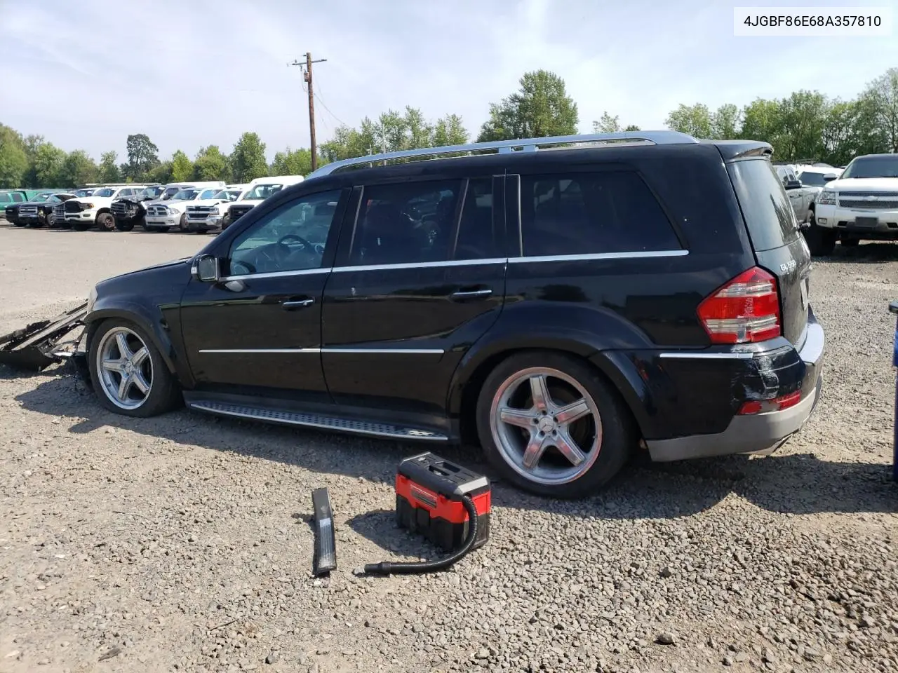 2008 Mercedes-Benz Gl 550 4Matic VIN: 4JGBF86E68A357810 Lot: 61969845