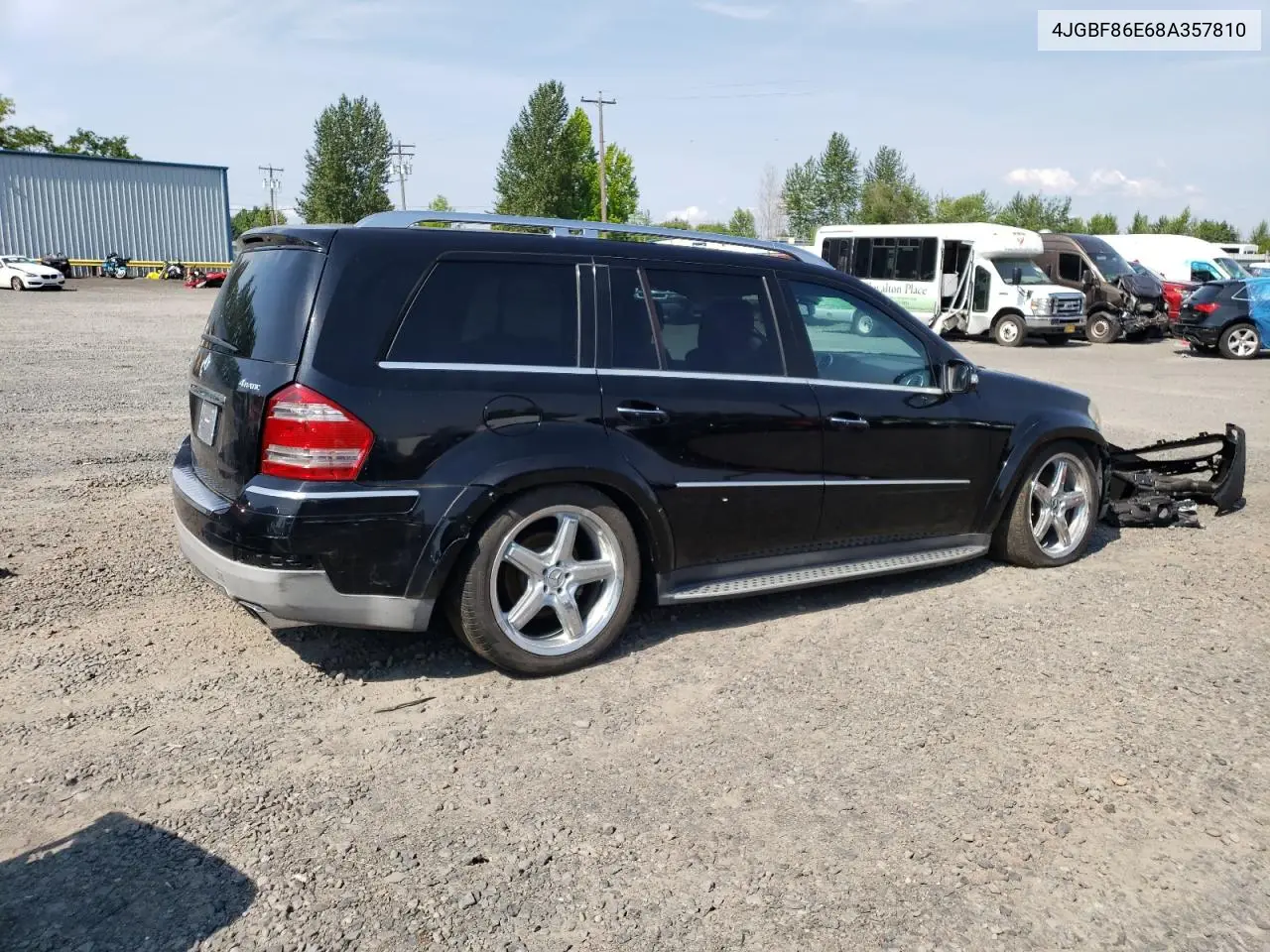 2008 Mercedes-Benz Gl 550 4Matic VIN: 4JGBF86E68A357810 Lot: 61969845