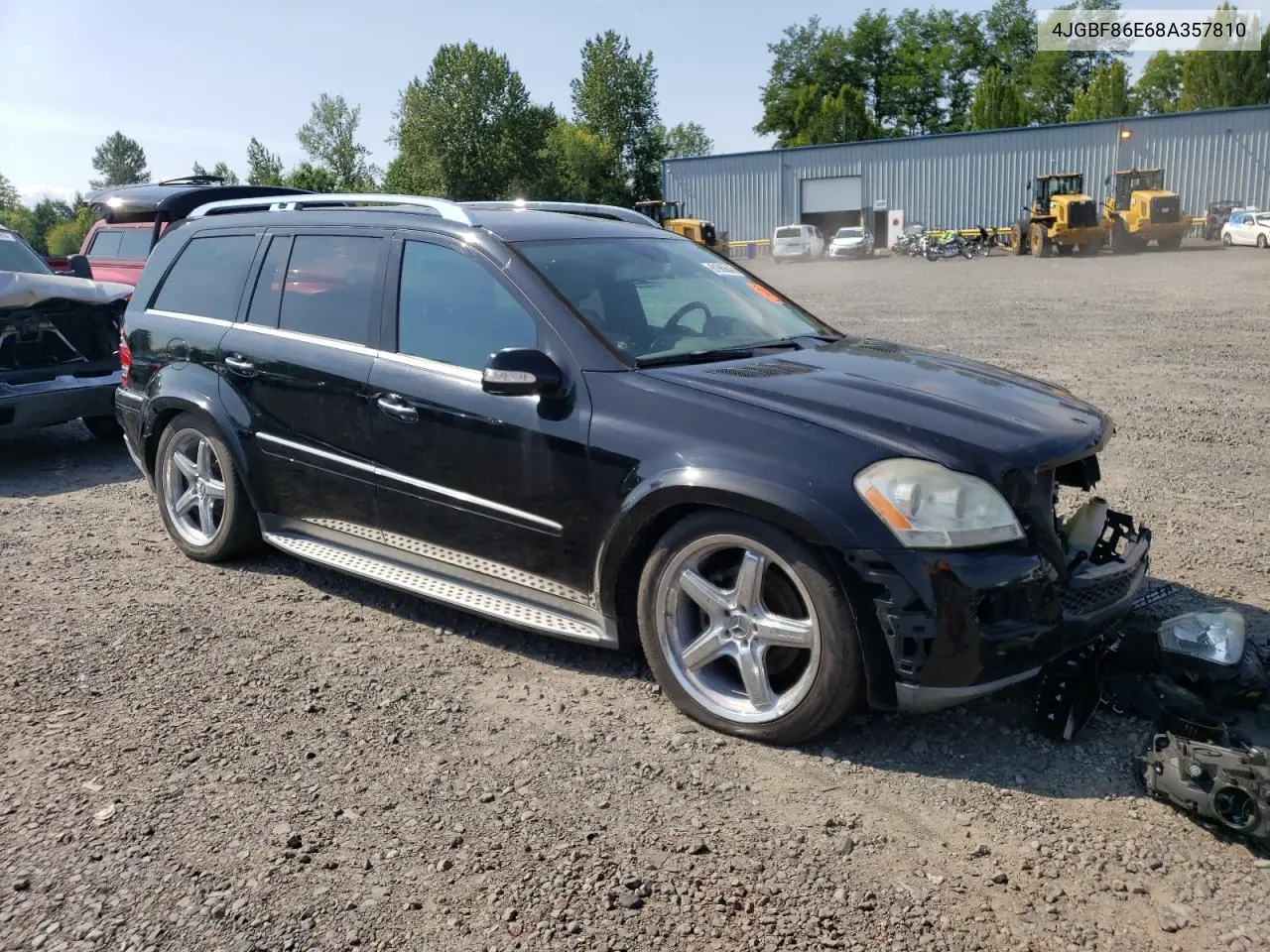 2008 Mercedes-Benz Gl 550 4Matic VIN: 4JGBF86E68A357810 Lot: 61969845