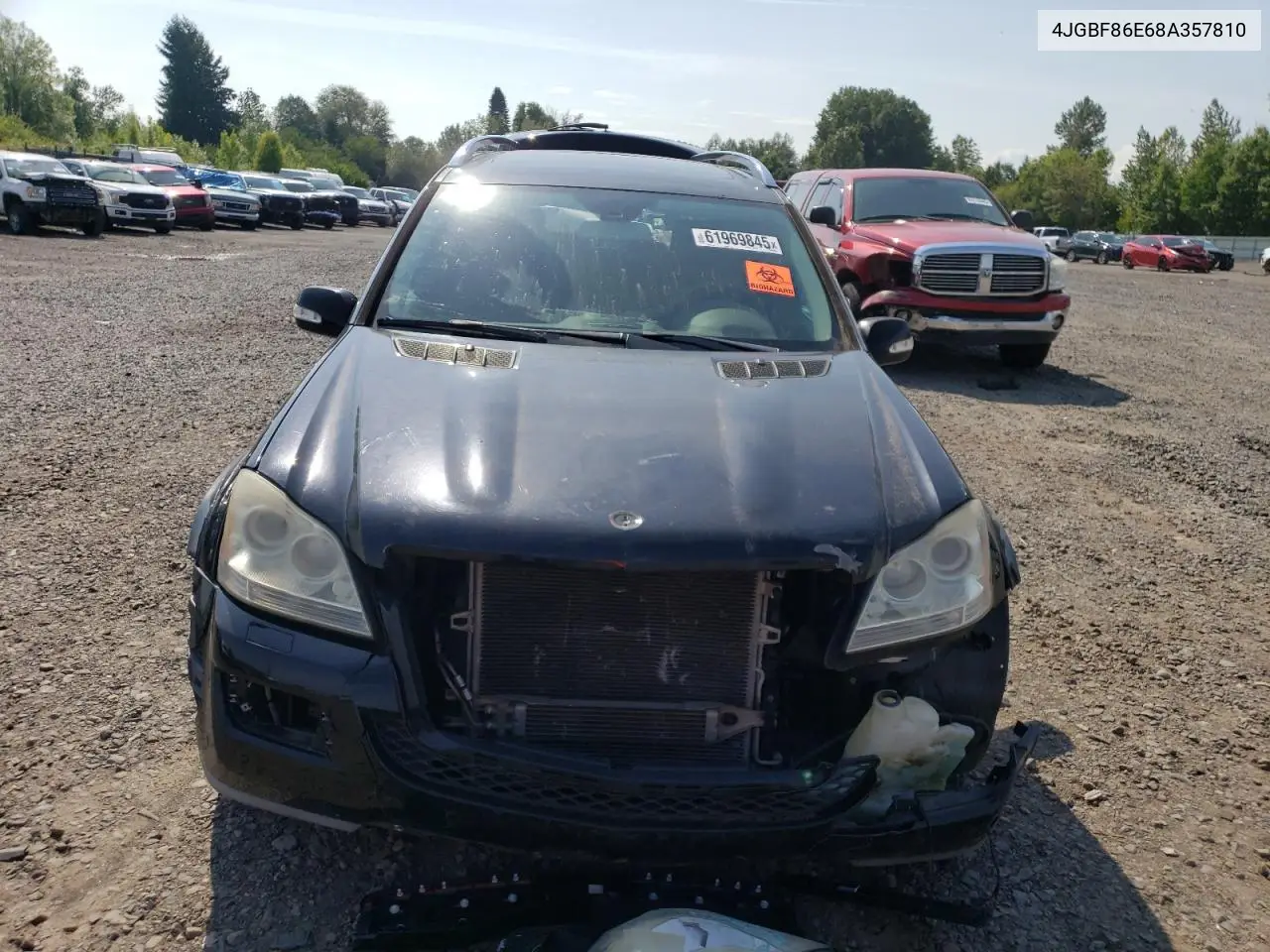 2008 Mercedes-Benz Gl 550 4Matic VIN: 4JGBF86E68A357810 Lot: 61969845