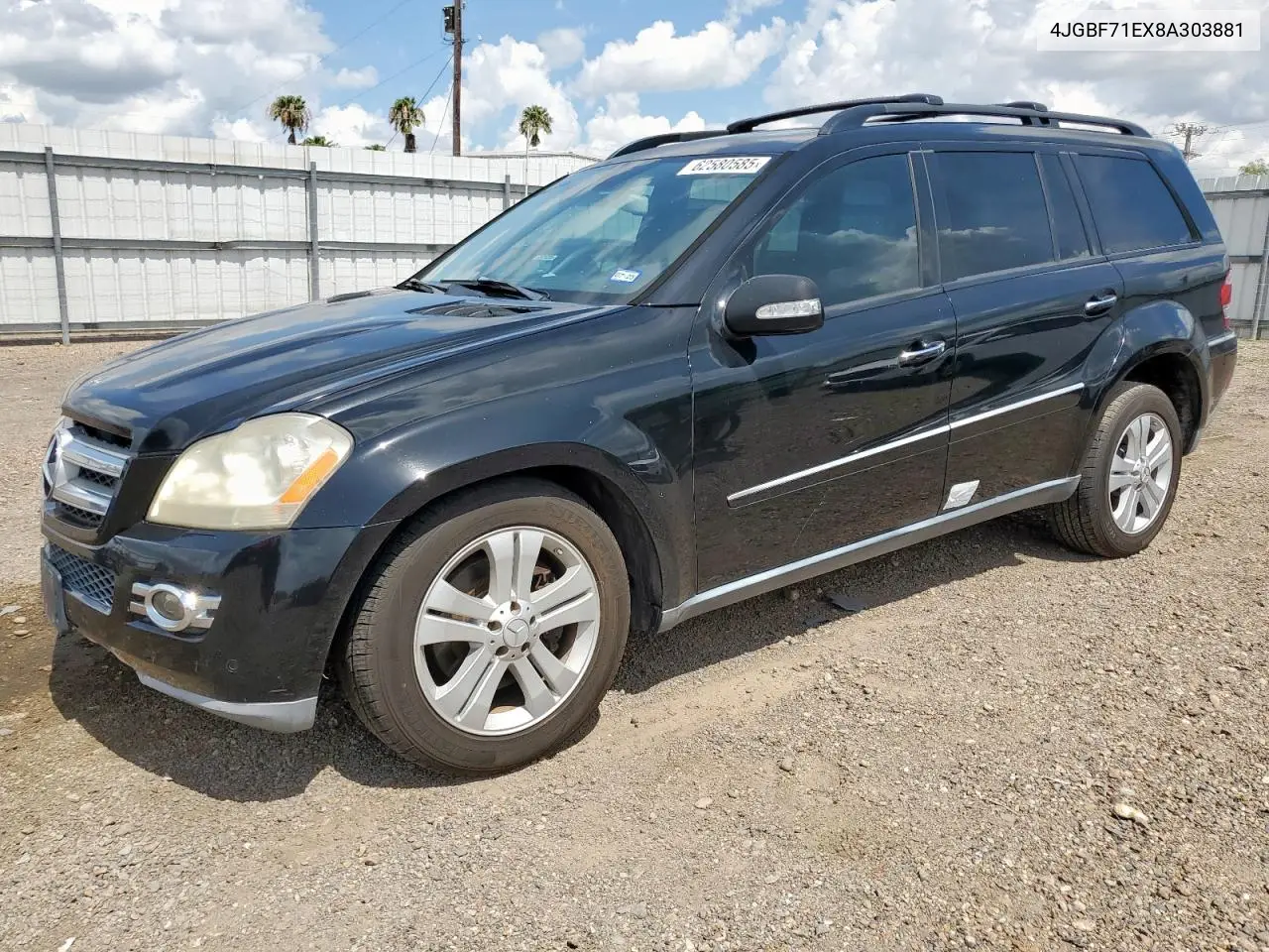 2008 Mercedes-Benz Gl 450 4Matic VIN: 4JGBF71EX8A303881 Lot: 62580585