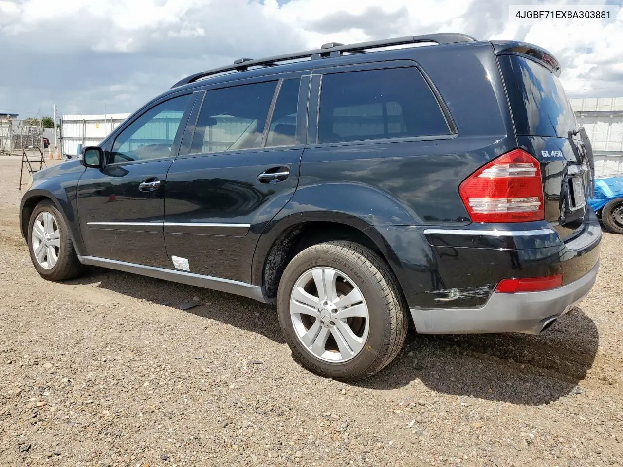 2008 Mercedes-Benz Gl 450 4Matic VIN: 4JGBF71EX8A303881 Lot: 62580585