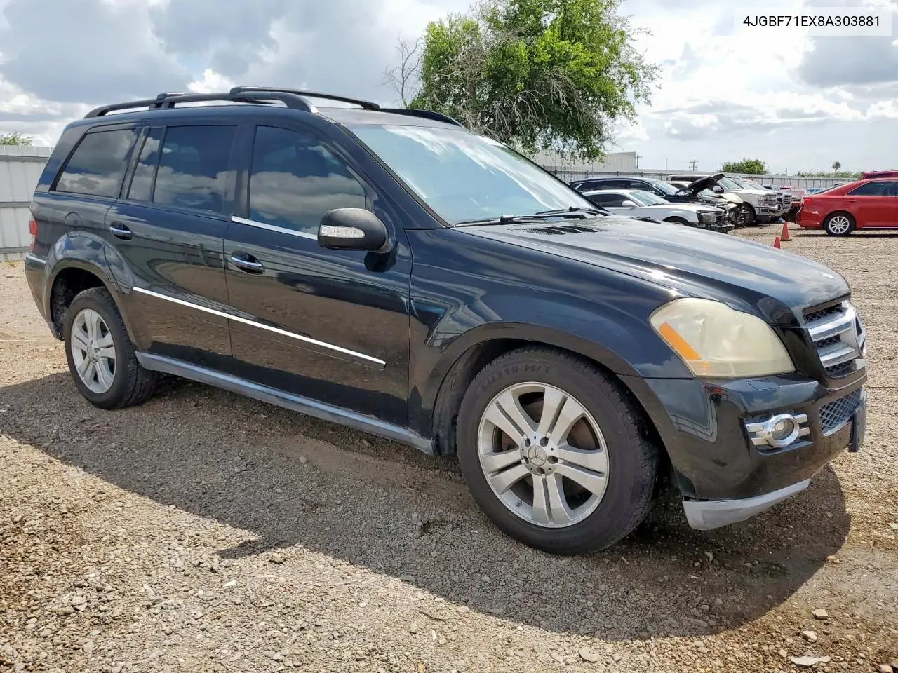2008 Mercedes-Benz Gl 450 4Matic VIN: 4JGBF71EX8A303881 Lot: 62580585