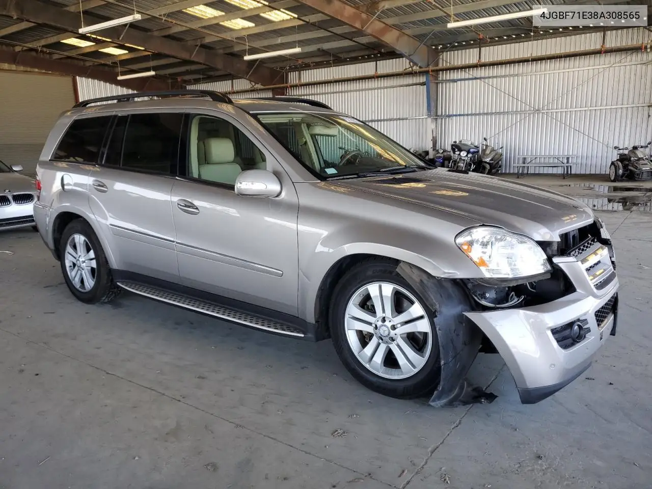 2008 Mercedes-Benz Gl 450 4Matic VIN: 4JGBF71E38A308565 Lot: 62780015