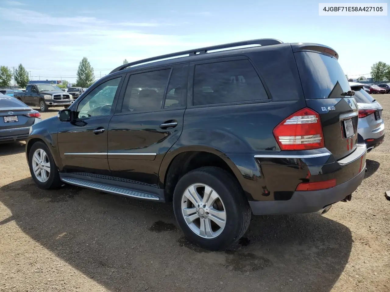 2008 Mercedes-Benz Gl 450 4Matic VIN: 4JGBF71E58A427105 Lot: 62781235