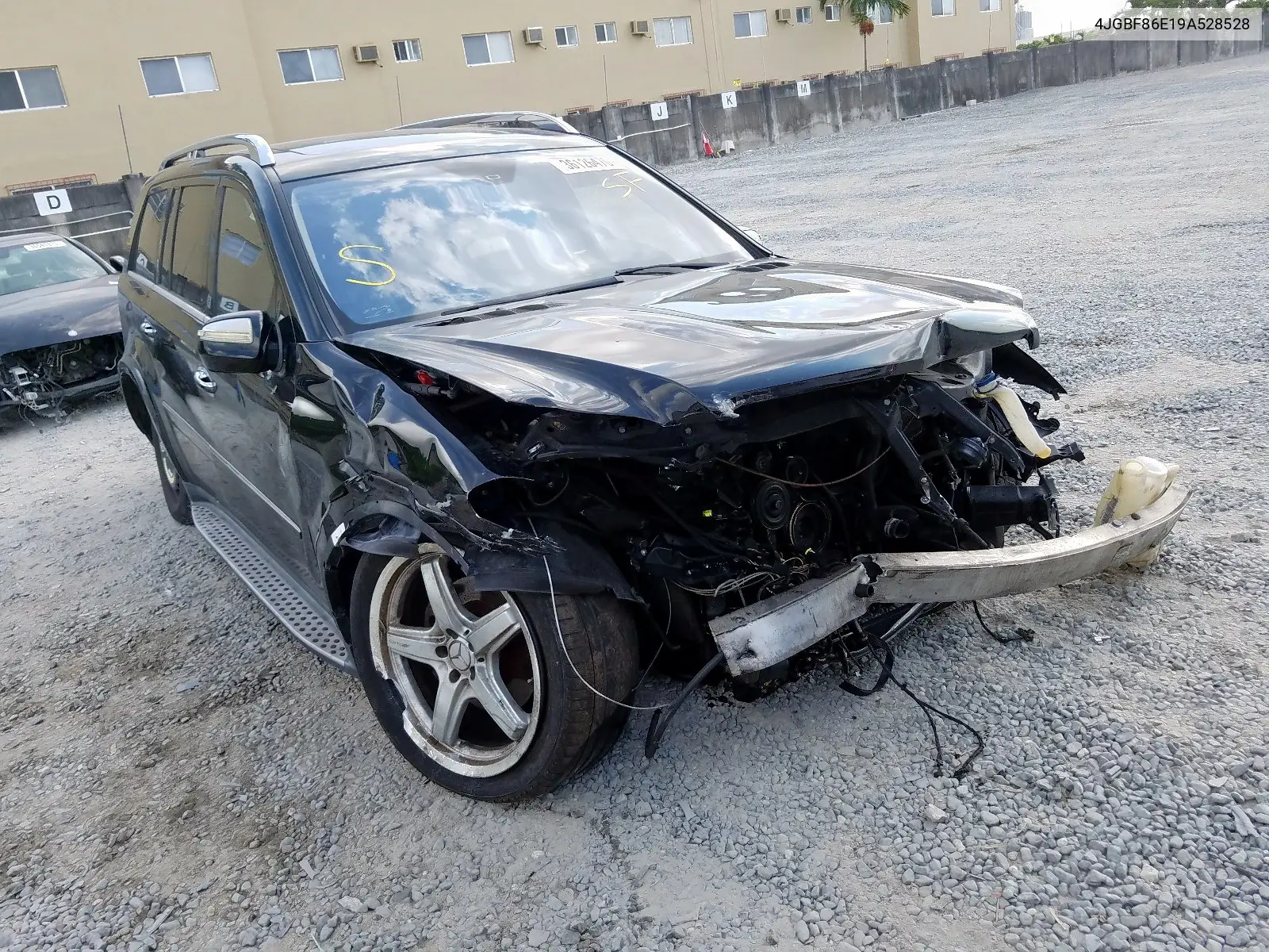 2009 Mercedes-Benz Gl 550 4Matic VIN: 4JGBF86E19A528528 Lot: 36126470