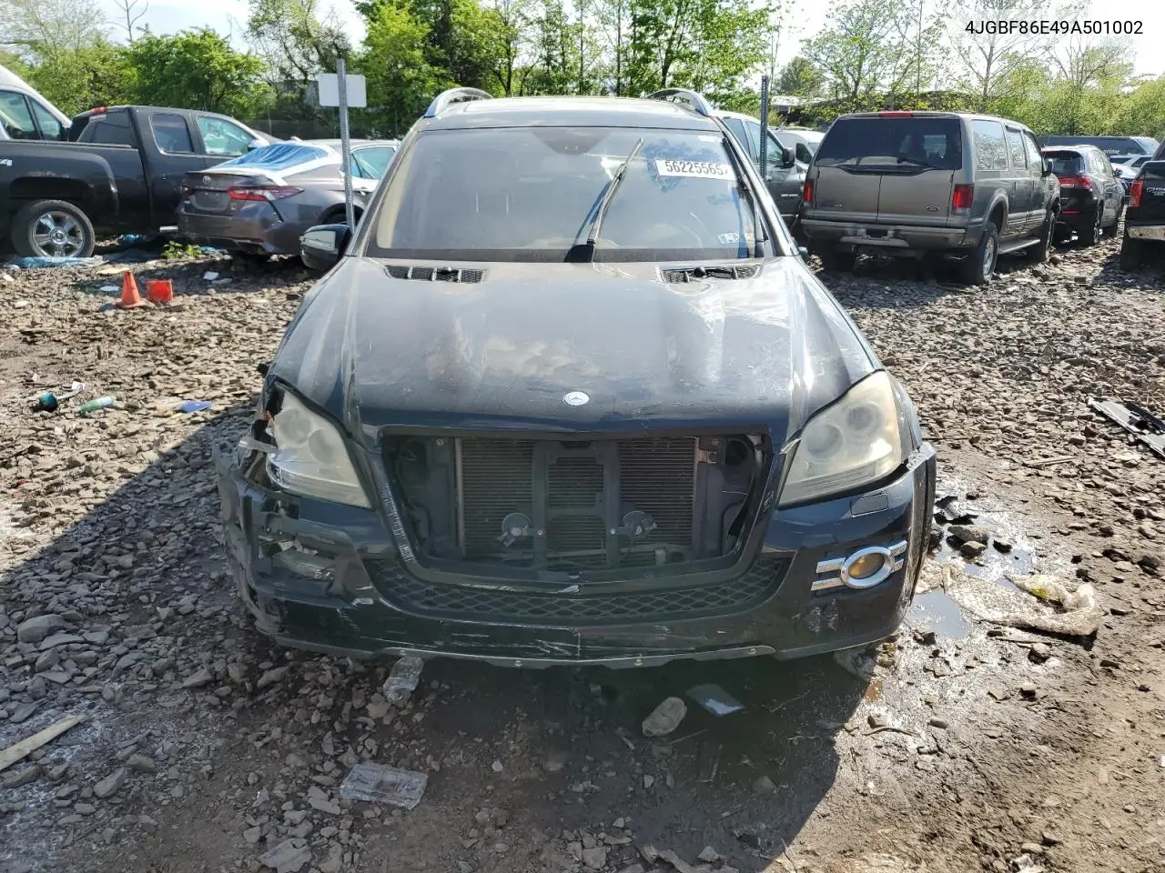 2009 Mercedes-Benz Gl 550 4Matic VIN: 4JGBF86E49A501002 Lot: 56225565