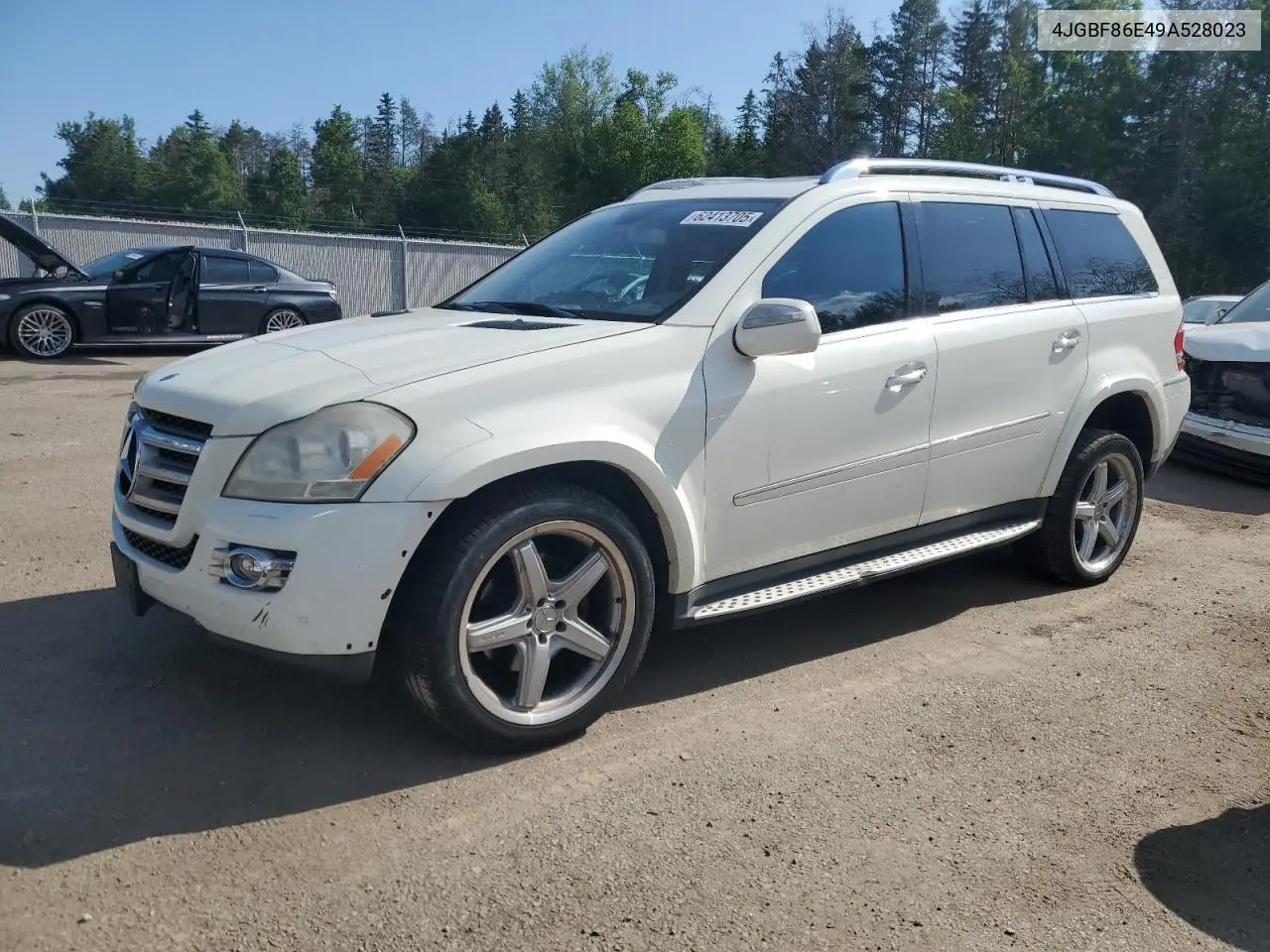 2009 Mercedes-Benz Gl 550 4Matic VIN: 4JGBF86E49A528023 Lot: 62413705