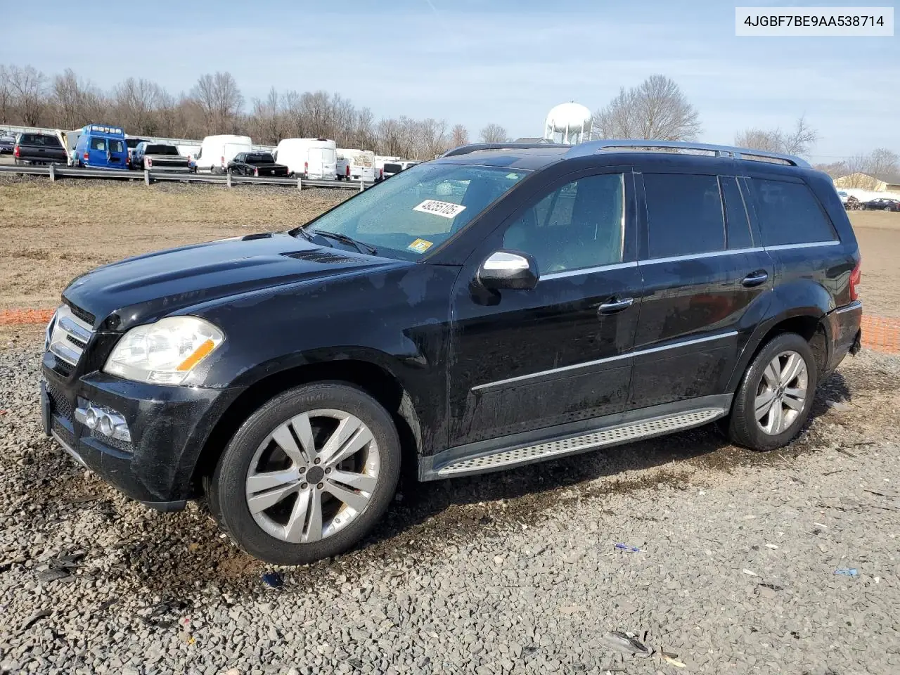 2010 Mercedes-Benz Gl 450 4Matic VIN: 4JGBF7BE9AA538714 Lot: 49255105
