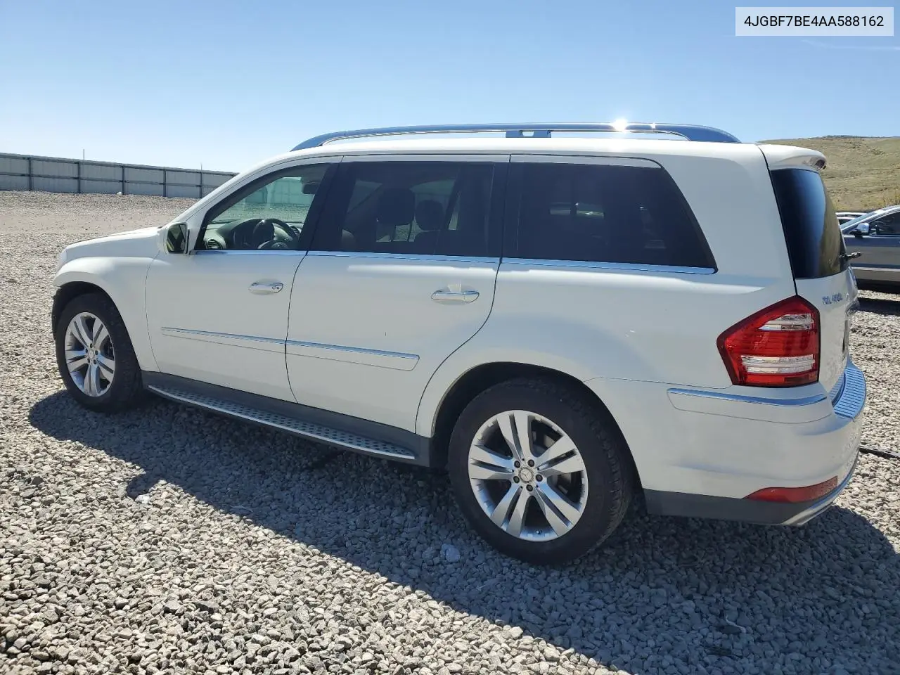 2010 Mercedes-Benz Gl 450 4Matic VIN: 4JGBF7BE4AA588162 Lot: 55501335