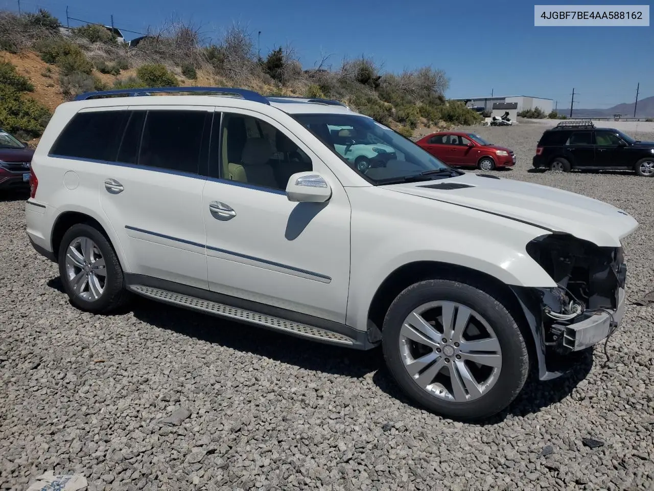 2010 Mercedes-Benz Gl 450 4Matic VIN: 4JGBF7BE4AA588162 Lot: 55501335