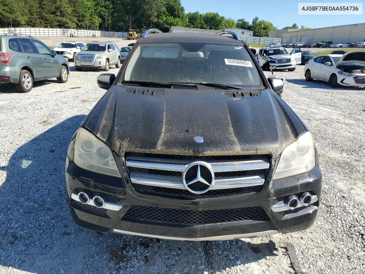 2010 Mercedes-Benz Gl 450 4Matic VIN: 4JGBF7BE0AA554736 Lot: 55930865