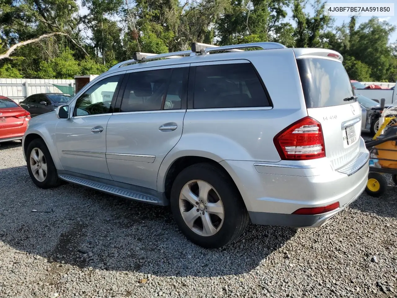 2010 Mercedes-Benz Gl 450 4Matic VIN: 4JGBF7BE7AA591850 Lot: 61578715