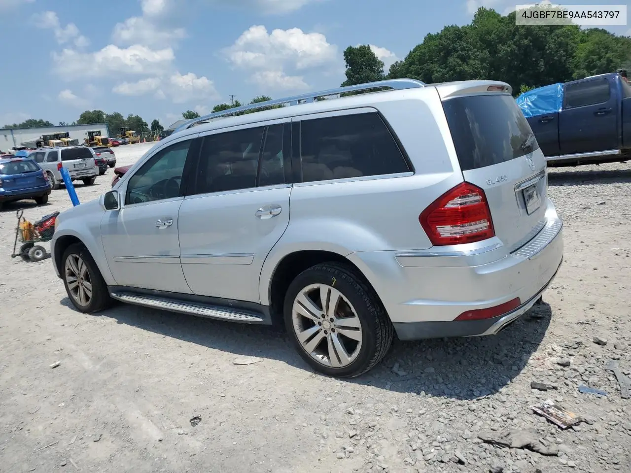 2010 Mercedes-Benz Gl 450 4Matic VIN: 4JGBF7BE9AA543797 Lot: 61718305