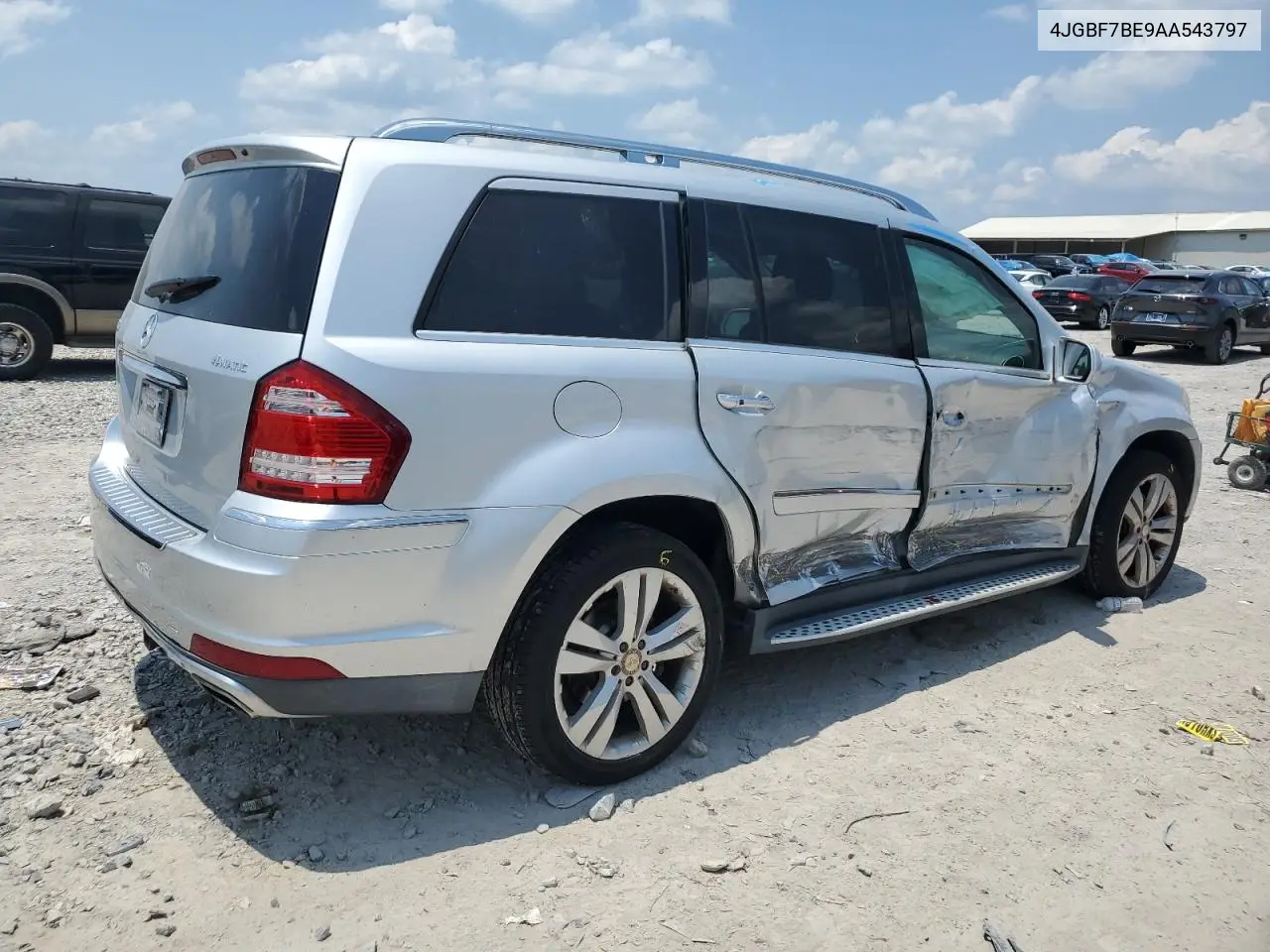 2010 Mercedes-Benz Gl 450 4Matic VIN: 4JGBF7BE9AA543797 Lot: 61718305