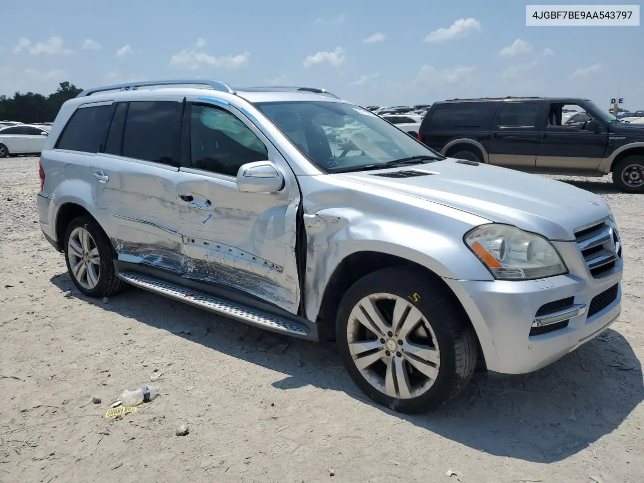 2010 Mercedes-Benz Gl 450 4Matic VIN: 4JGBF7BE9AA543797 Lot: 61718305