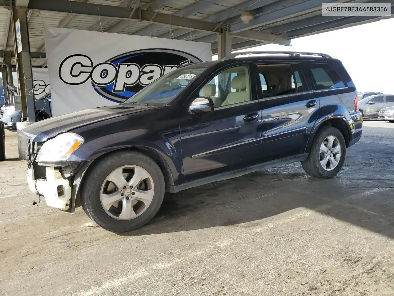 2010 Mercedes-Benz Gl 450 4Matic VIN: 4JGBF7BE3AA583356 Lot: 61961015
